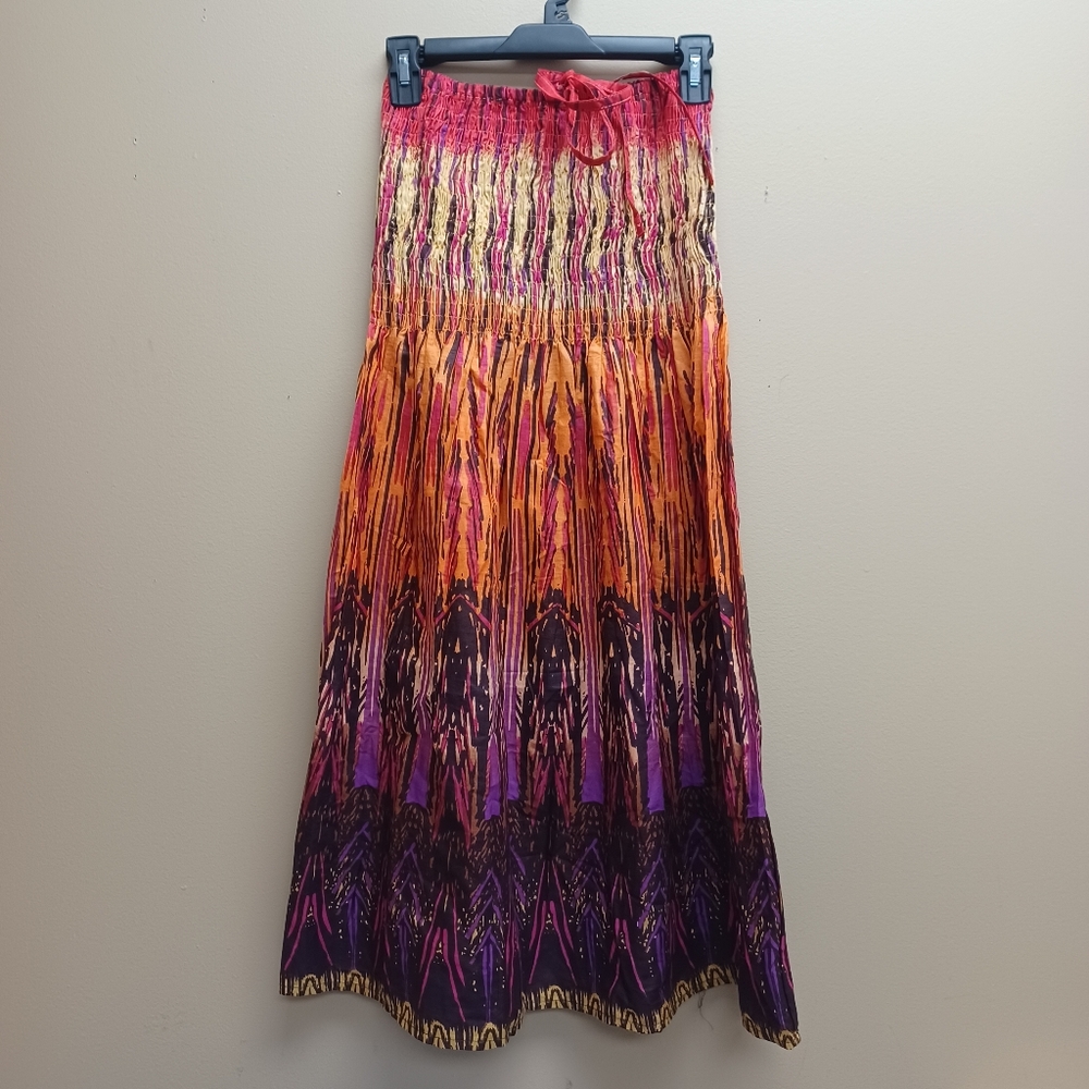 Sundress strapless swim cover up